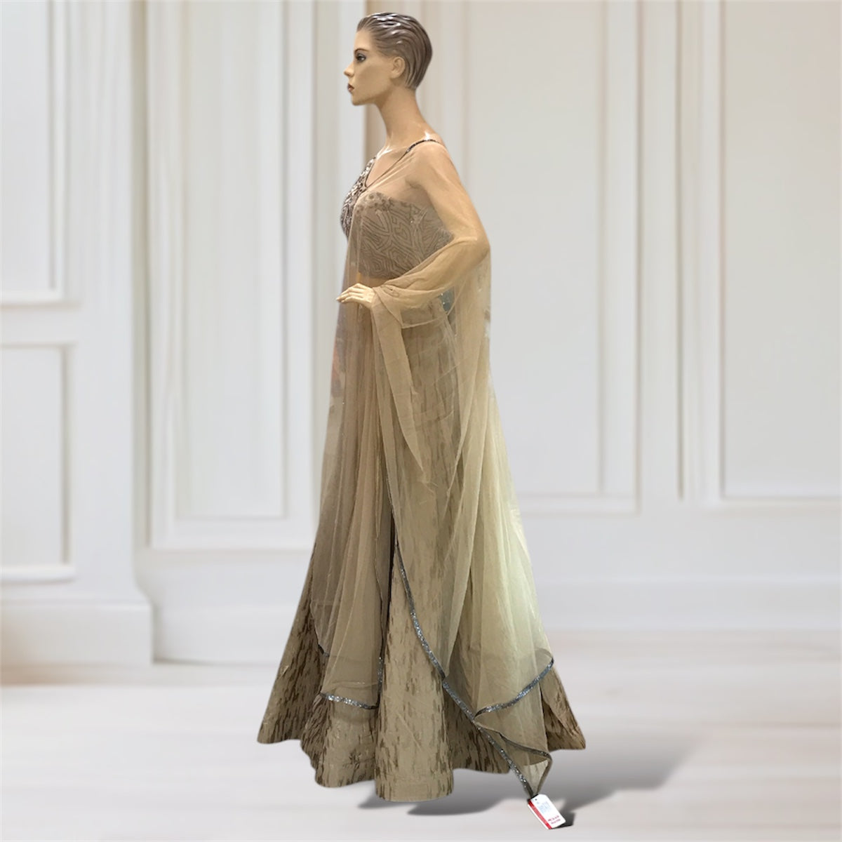 Lehenga + Choli + Scarf