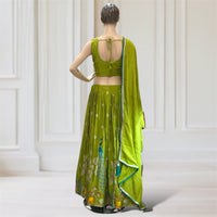 Lehenga + Choli + Scarf