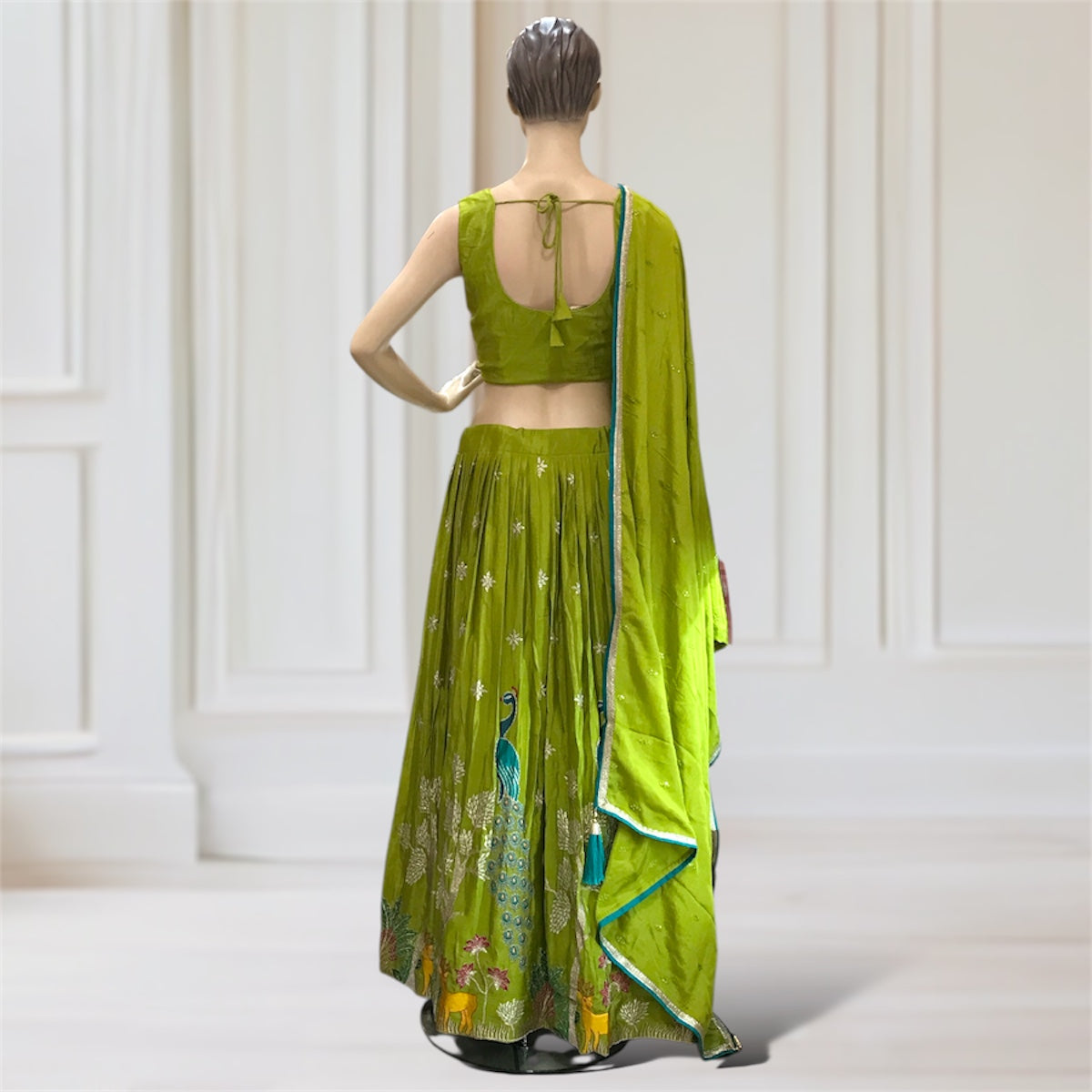 Lehenga + Choli + Scarf