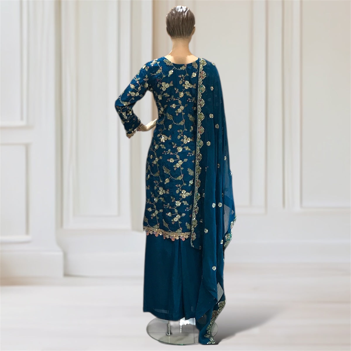 Kurta + Trouser + Scarf