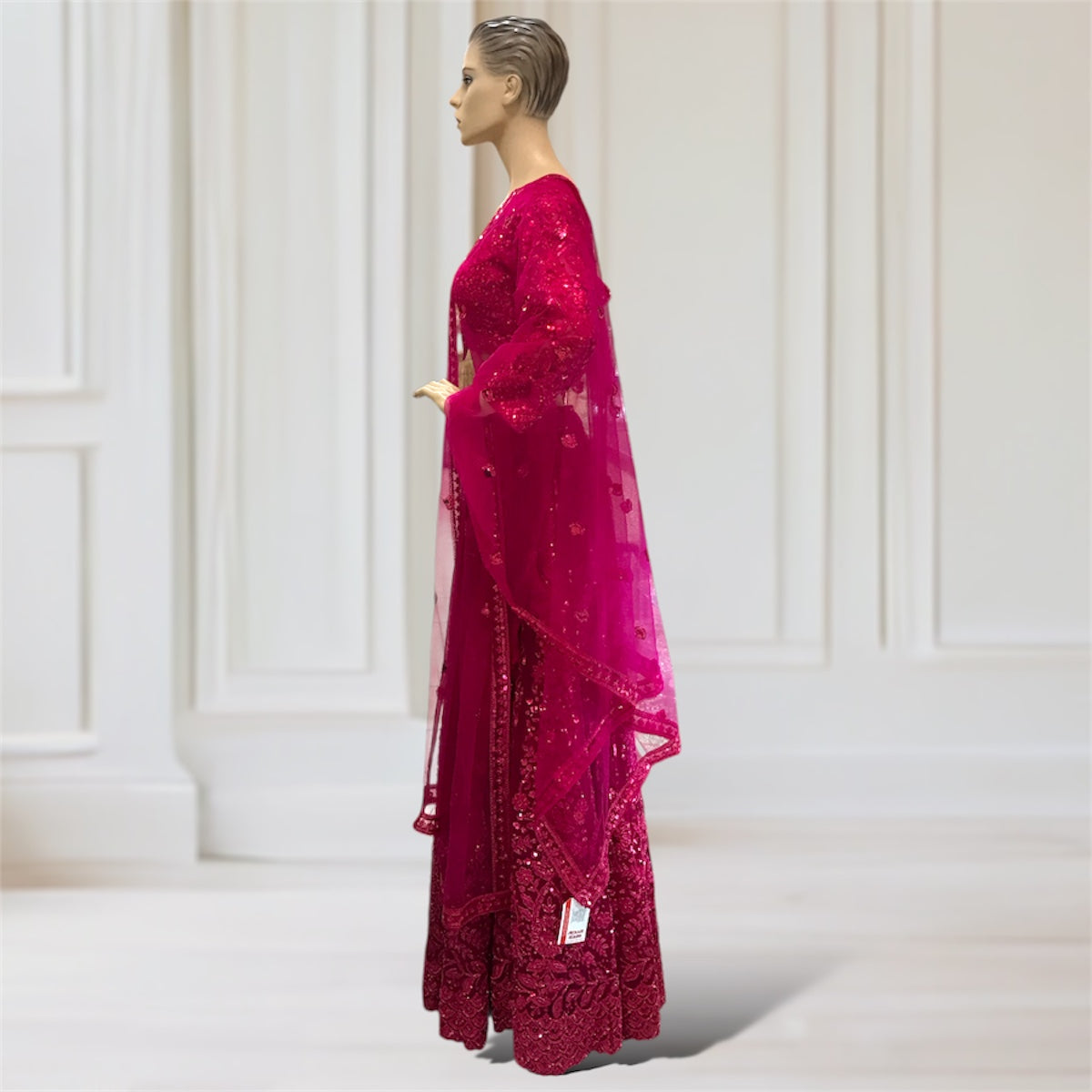 Lehenga + Choli + Scarf