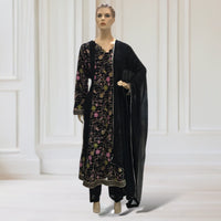 Gown + Trouser + Scarf