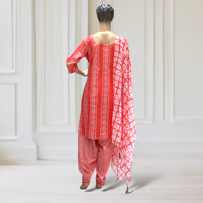 Kurta + Trouser + scarf