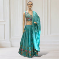 Lehenga + Choli + Scarf