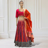Lehenga + Choli + Scarf