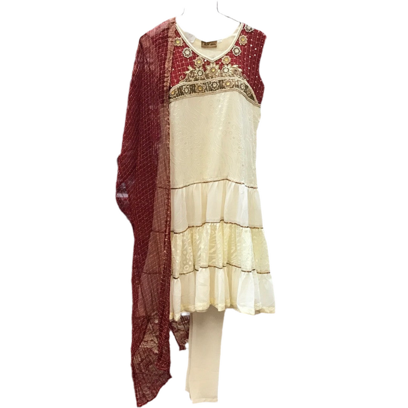 Kurta Churidar Dupatta Size 40