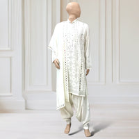 Kurta + Dhoti Trouser + scarf