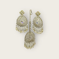 Necklace + Earrings + Tikka