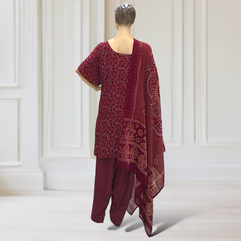 Kurta + Trouser + scarf