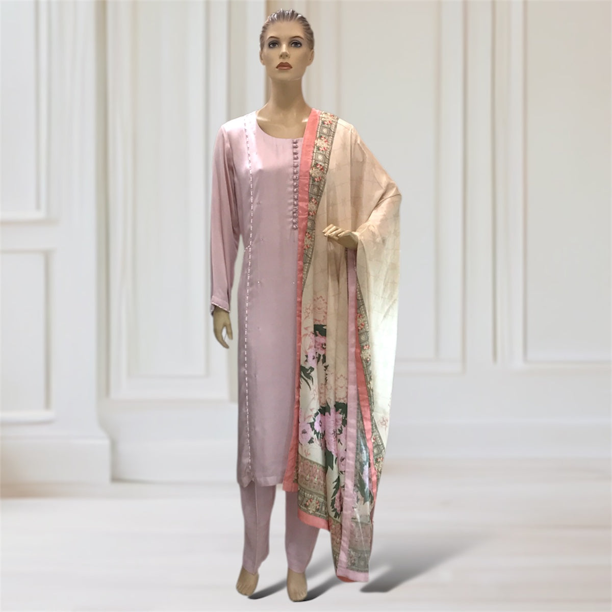 Kurta + Trouser + Scarf