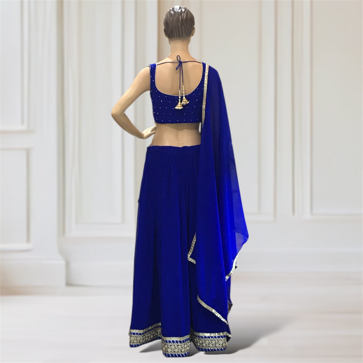 Lehenga + Choli + Scarf