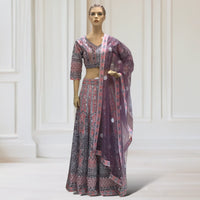 Lehenga + Choli + Scarf