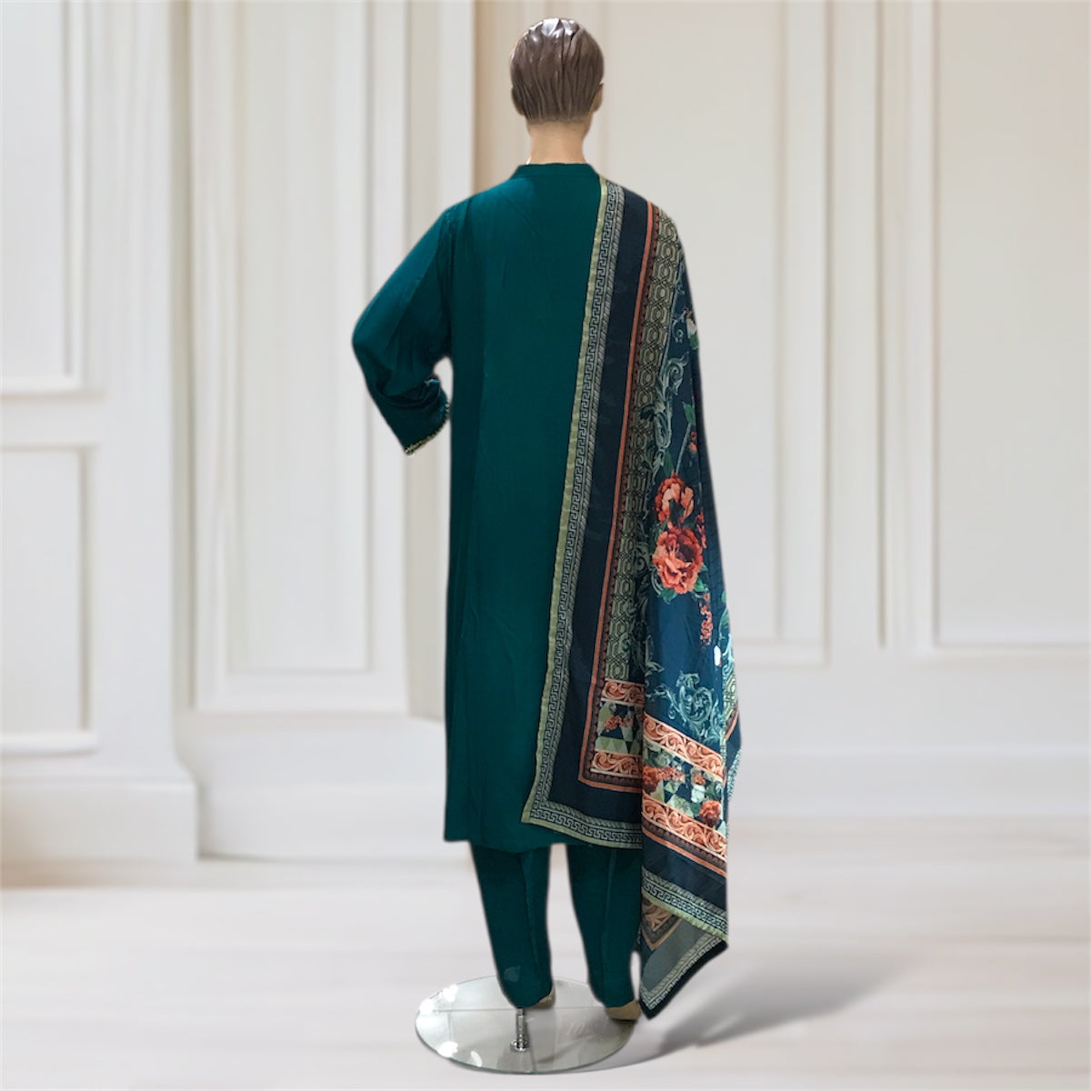 Kurta + Trouser + Scarf