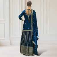 Kurta + Garara + Scarf