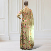 Lehenga + Choli + Scarf