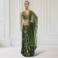 Lehenga + Choli + Scarf