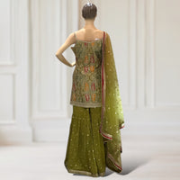 Kurta + Garara + Scarf