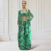 Jacket + Choli + Palazzo