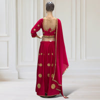 Lehenga + Choli + Scarf