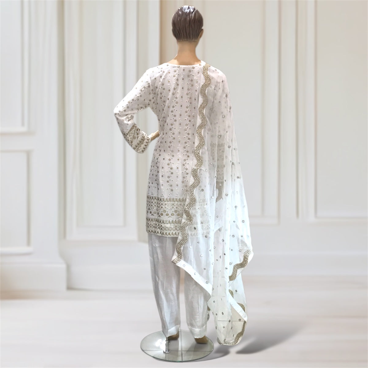 Kurta + Trouser + Scarf