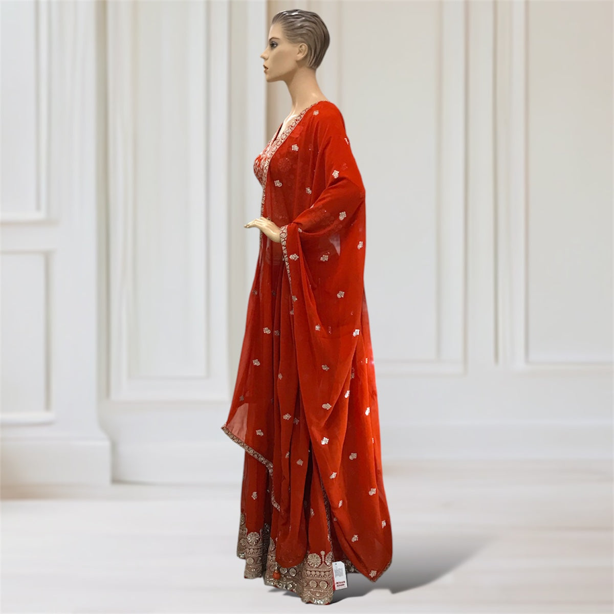 Lehenga + Choli + Scarf