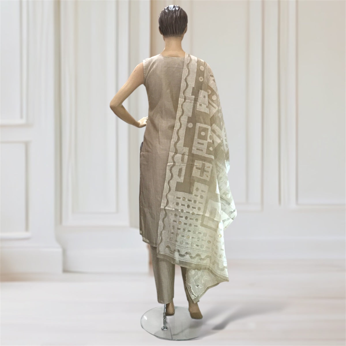 Kurta + Trouser + Scarf