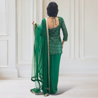 Drape Skirt + Kurta + Scarf