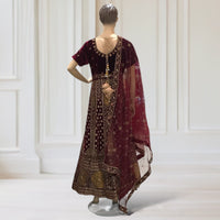 Gown + Scarf