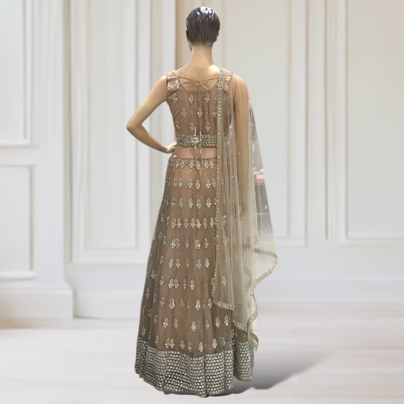 Lehenga + Choli + Scarf