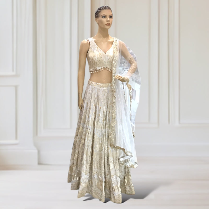 Lehenga + Choli + scarf