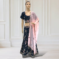 Lehenga + Choli + scarf