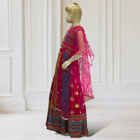 Lehenga + Choli + Scarf