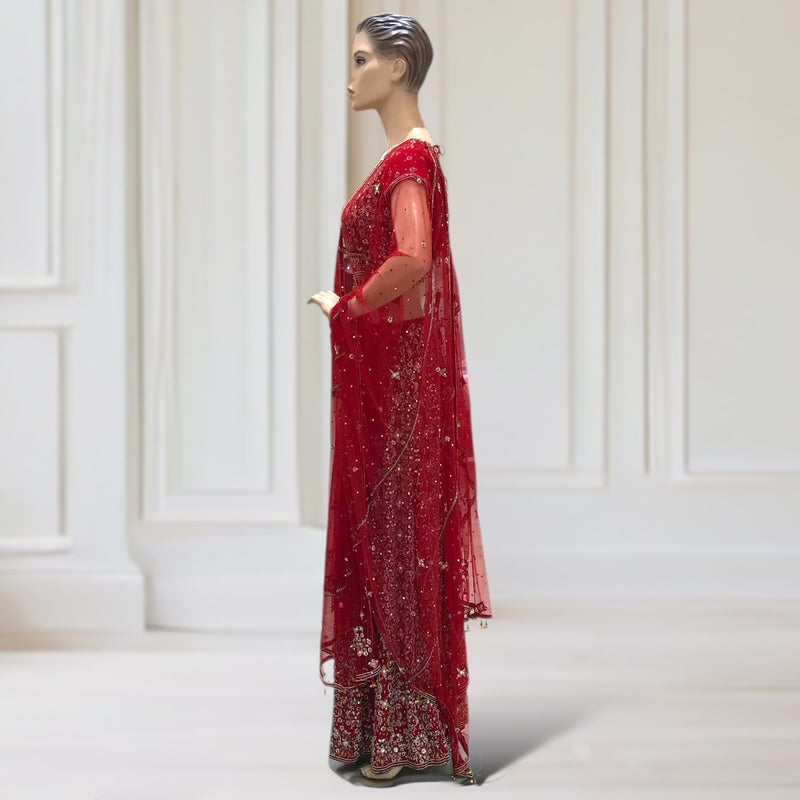 Lehenga + Choli + Scarf