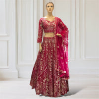 Lehenga + Choli + Scarf