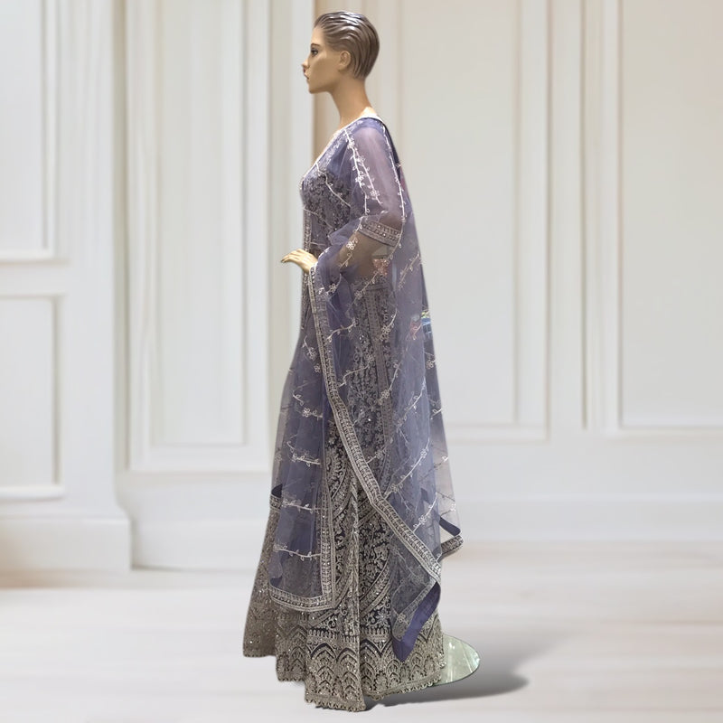 Lehenga + Choli + Scarf