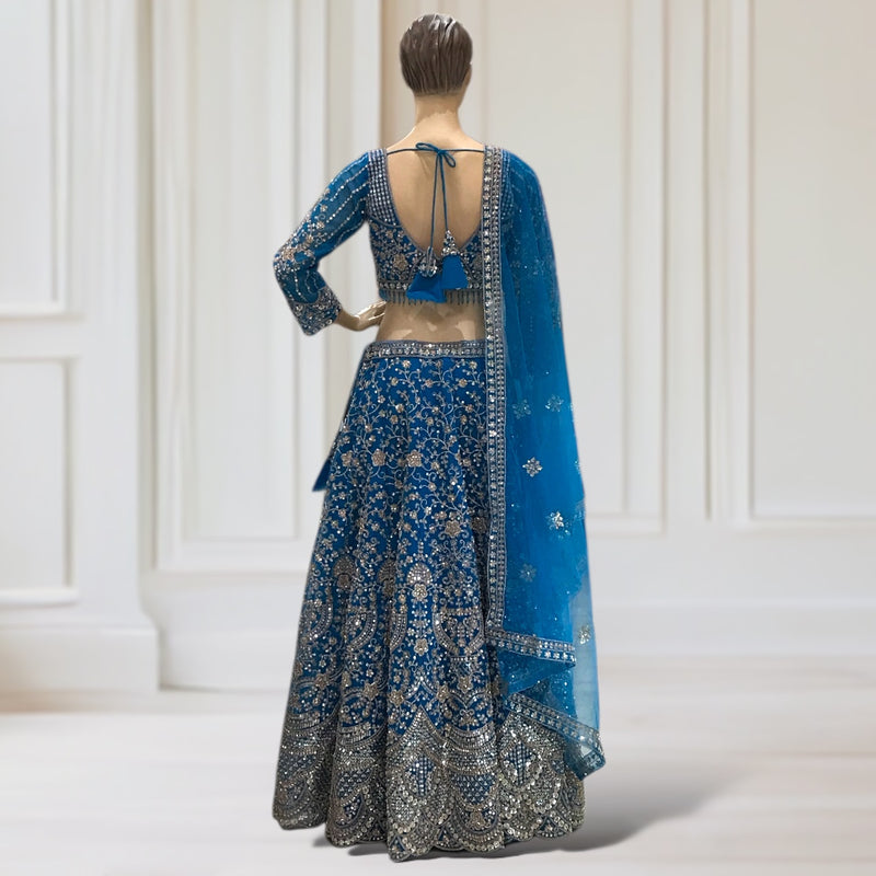 Lehenga + Choli + Scarf