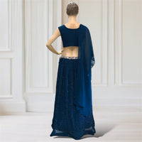 Lehenga + Choli + Scarf