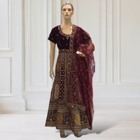 Gown + Scarf