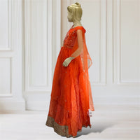Lehenga + Choli + Scarf