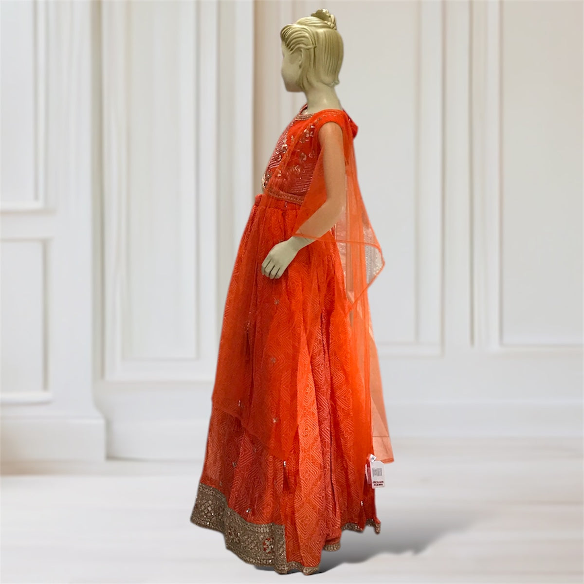 Lehenga + Choli + Scarf