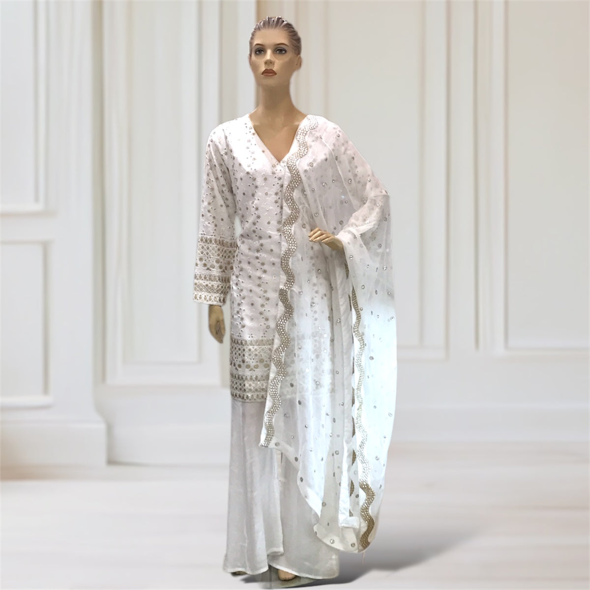 Kurta + Trouser + Scarf