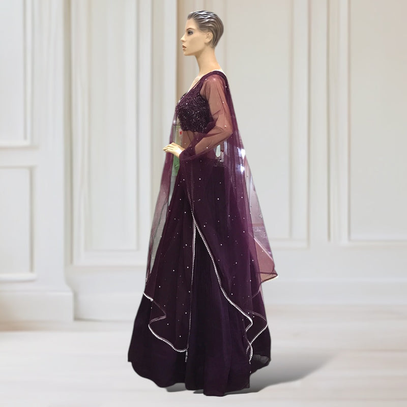Lehenga + Choli + scarf