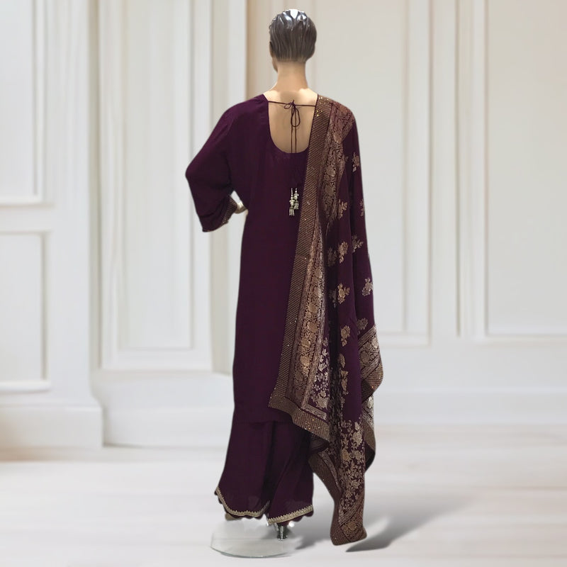 Kurta + Trouser + Scarf