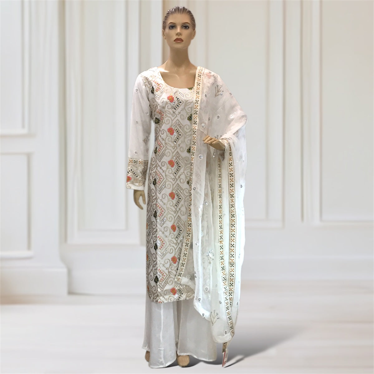 Kurta + Trouser + Scarf