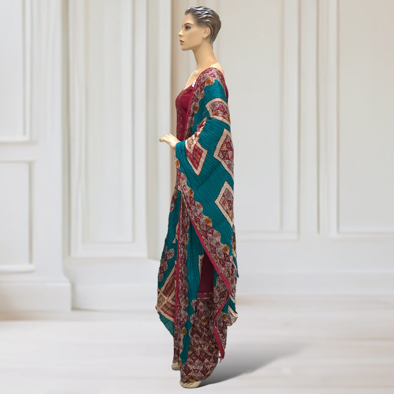 Kurta + Trouser + scarf