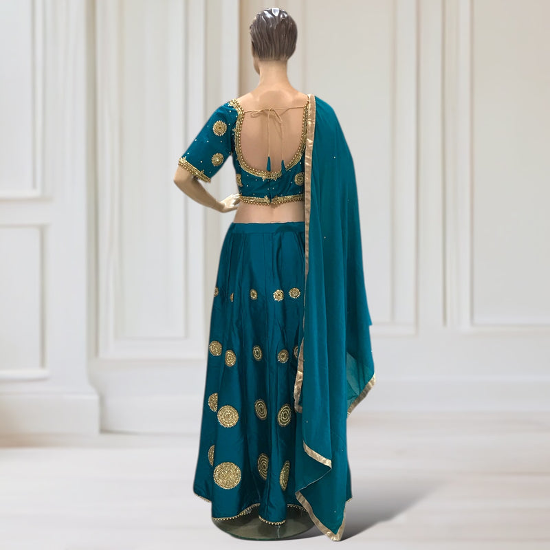 Lehenga + Choli + Scarf