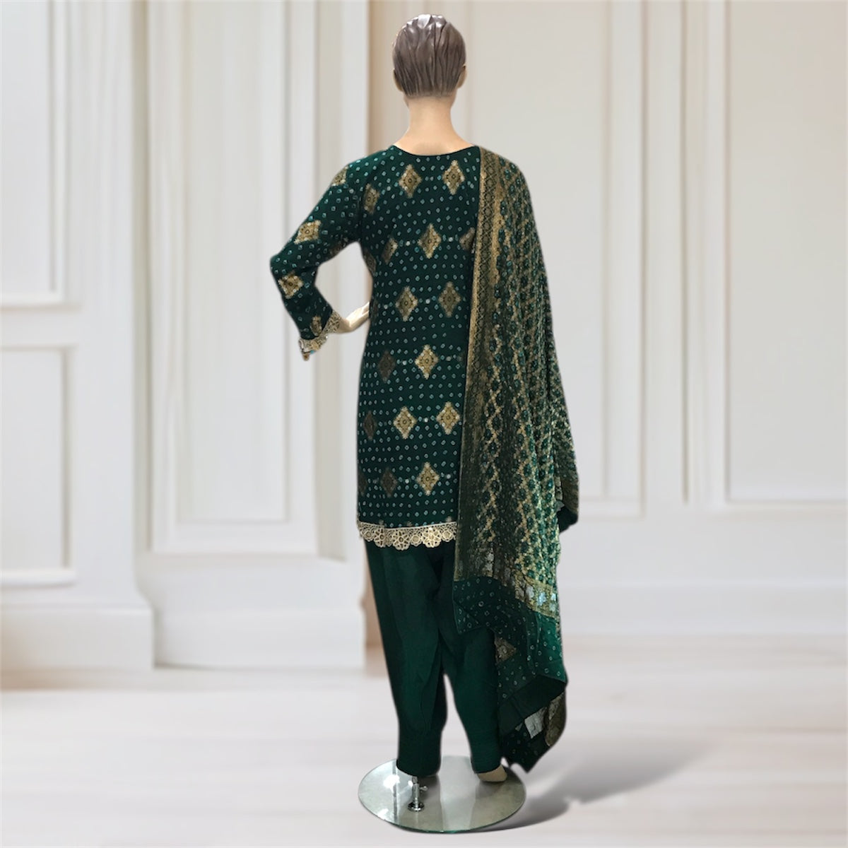 Kurta + Trouser + Scarf