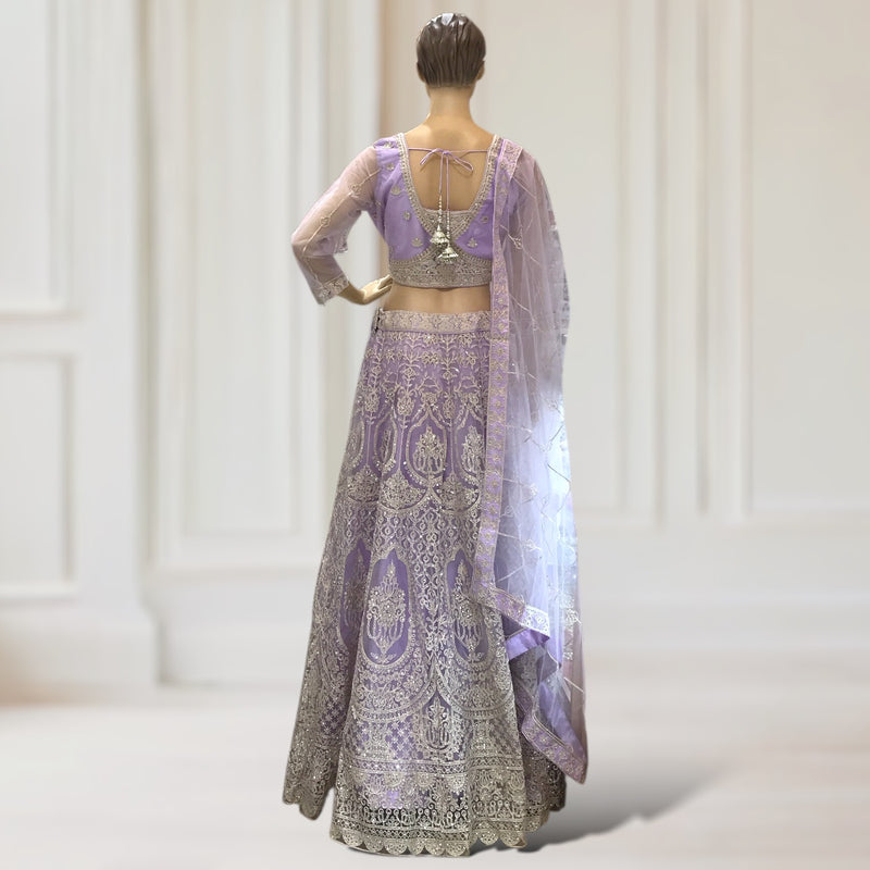 Lehenga + Choli + Scarf