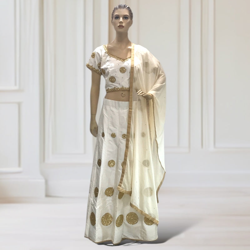 Lehenga + Choli + Scarf