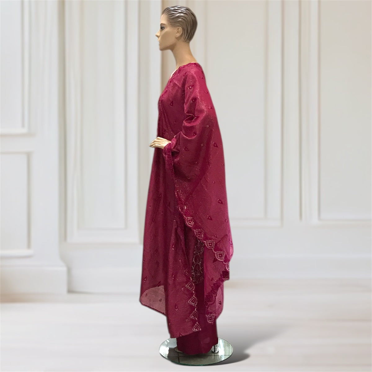 Kurta + Trouser + Scarf